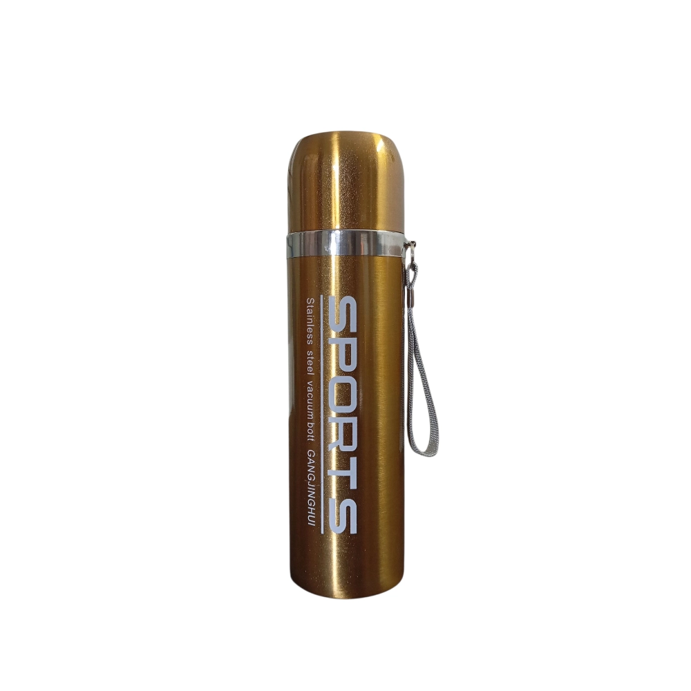 Stainless Steel Water Bottle – Golden, 500ml