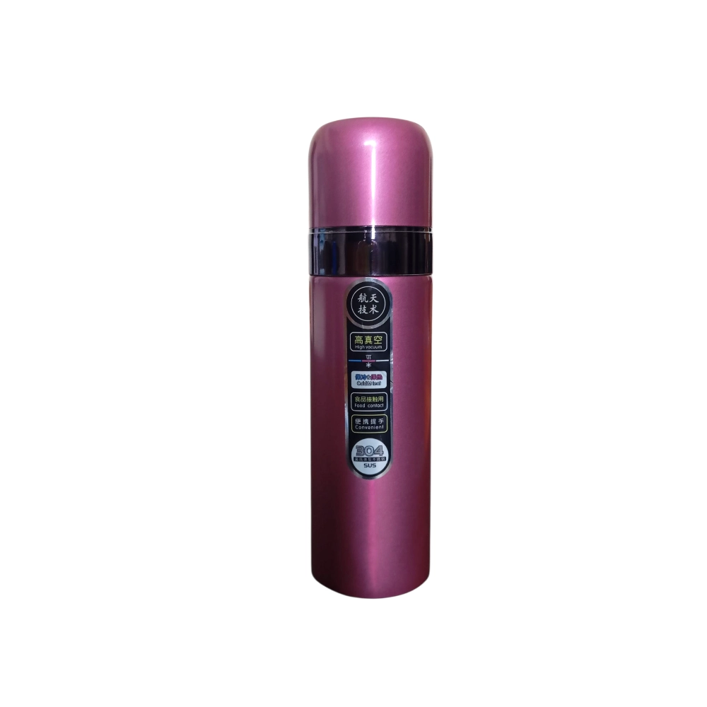 Stainless Steel Water Bottle – Pink, 500ml